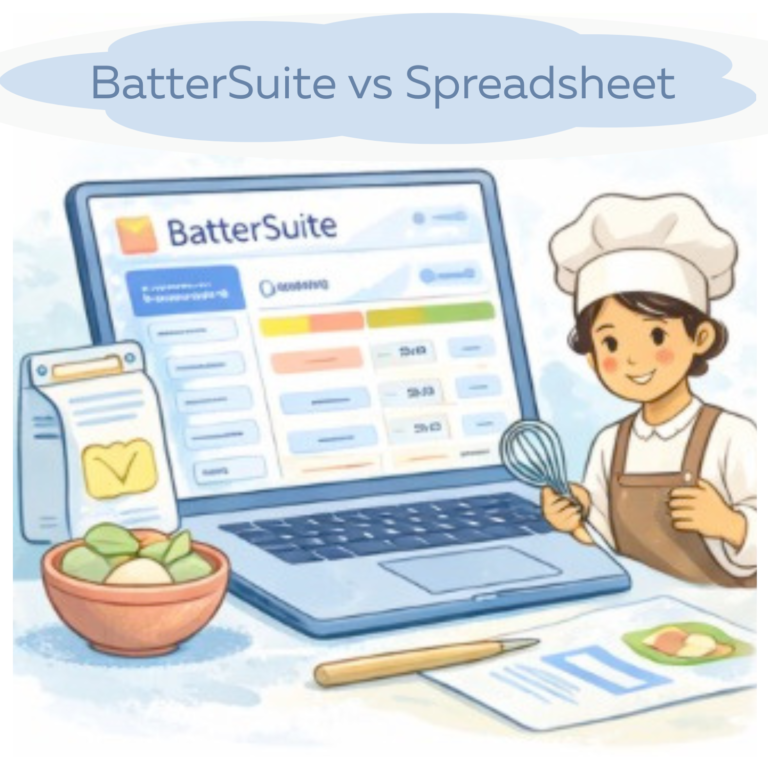 BatterSuite vs Spreadsheets