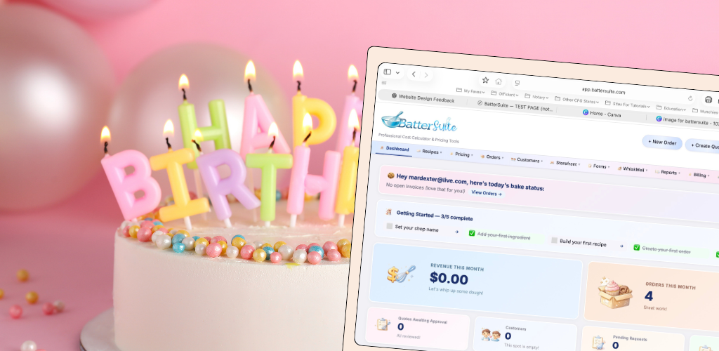 App interface close-up