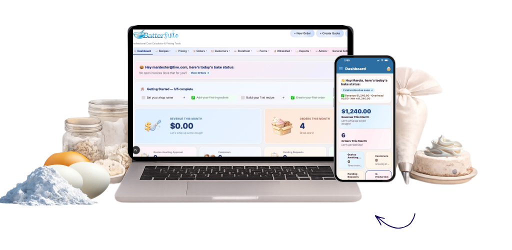 BatterSuite web and mobile app